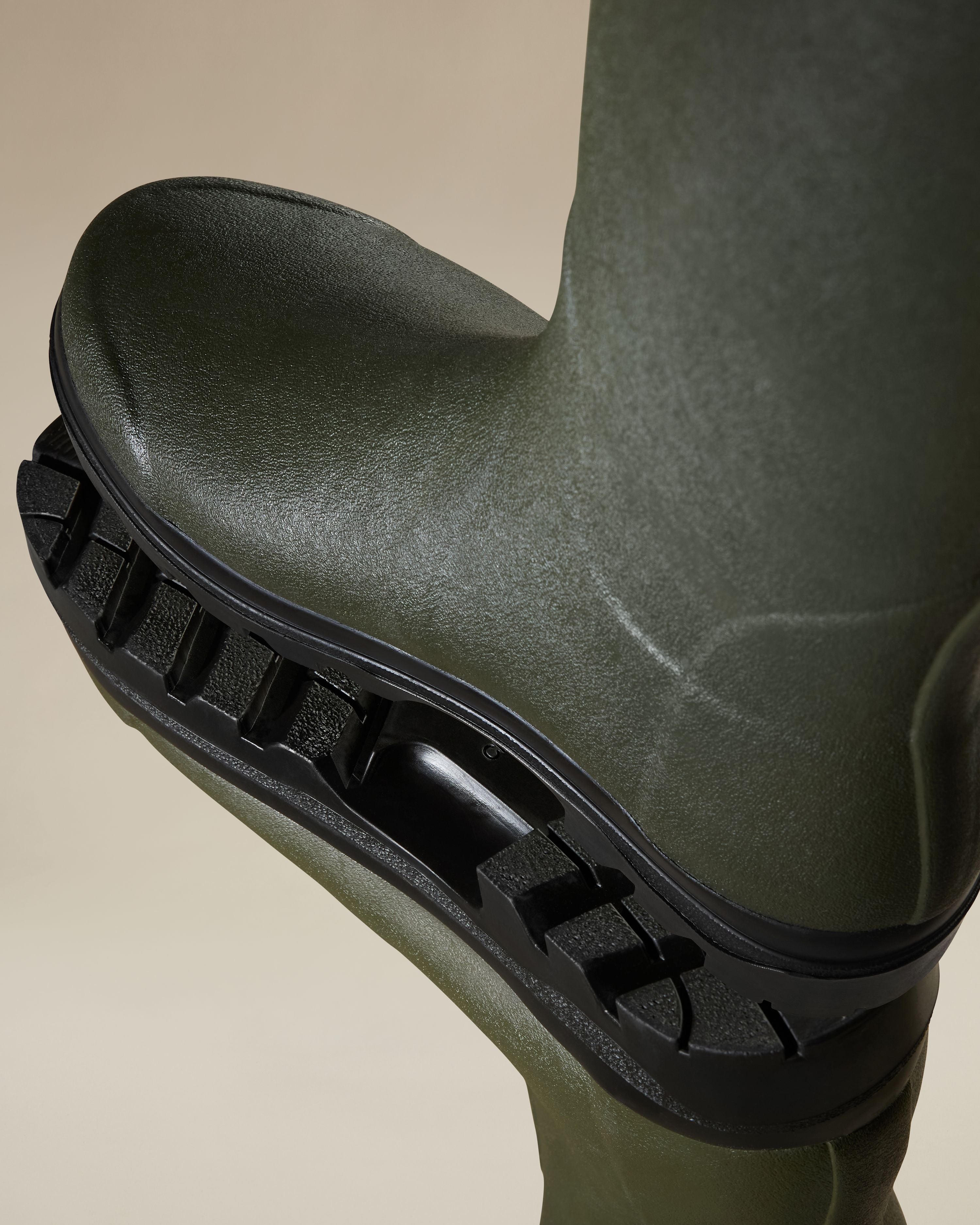Women's National Trust Vierzon Jersey Lined Wellington Boot - Oak Green