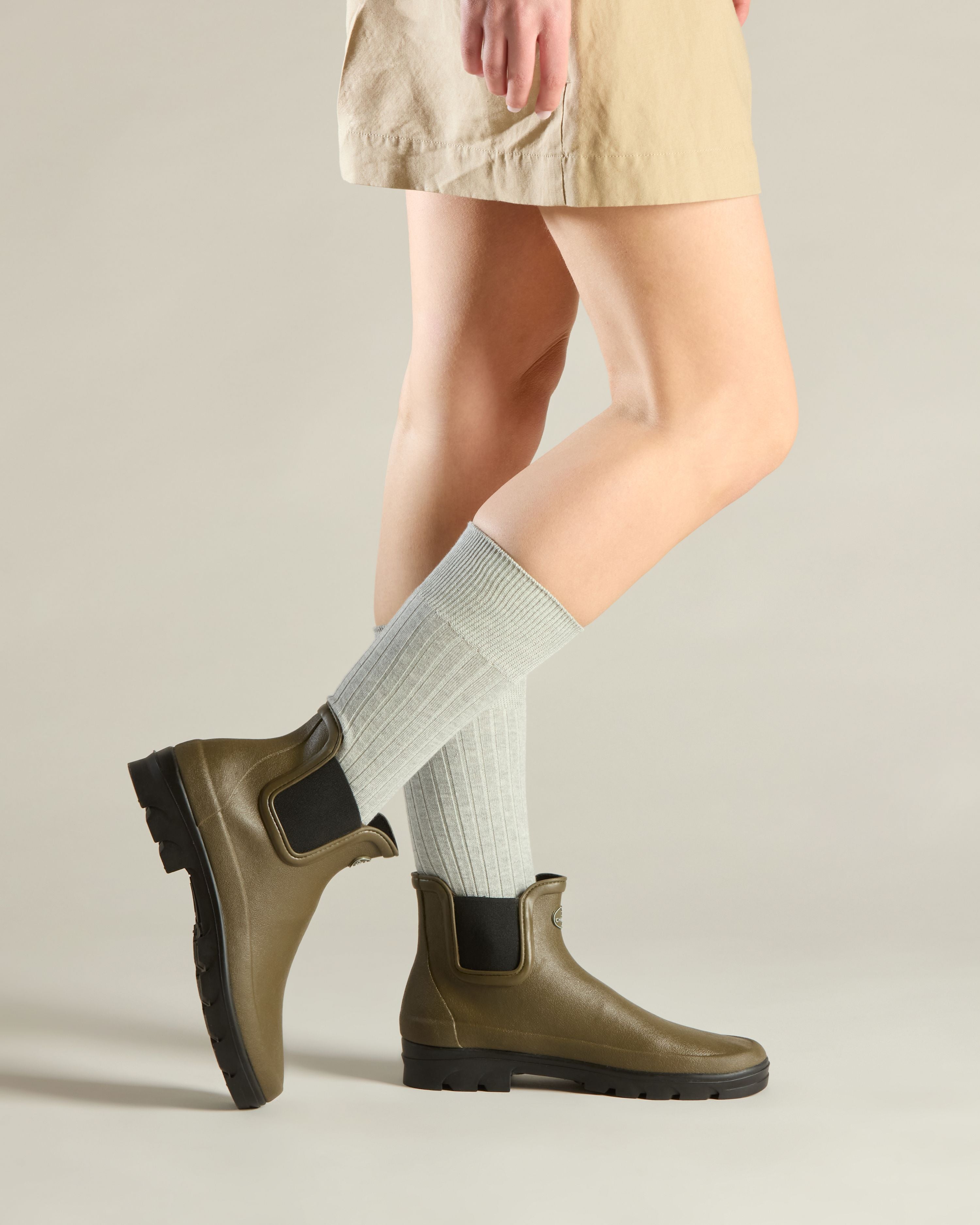 Women's Nomade Jersey Lined Chelsea Boot - Forest Green
