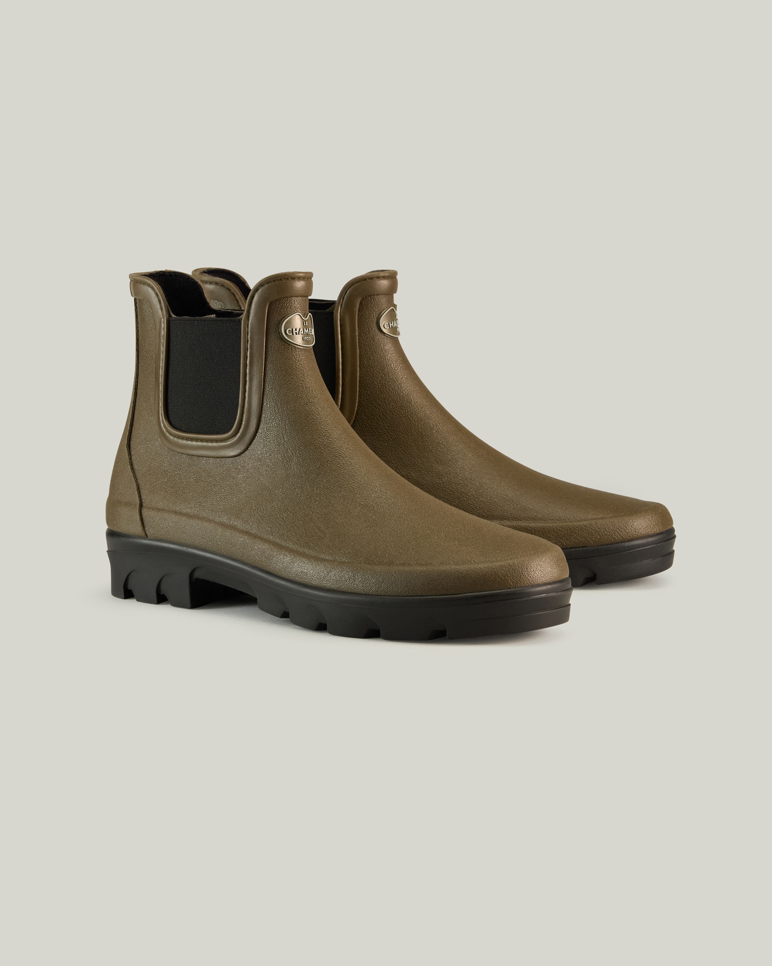 Women's Nomade Jersey Lined Chelsea Boot - Forest Green