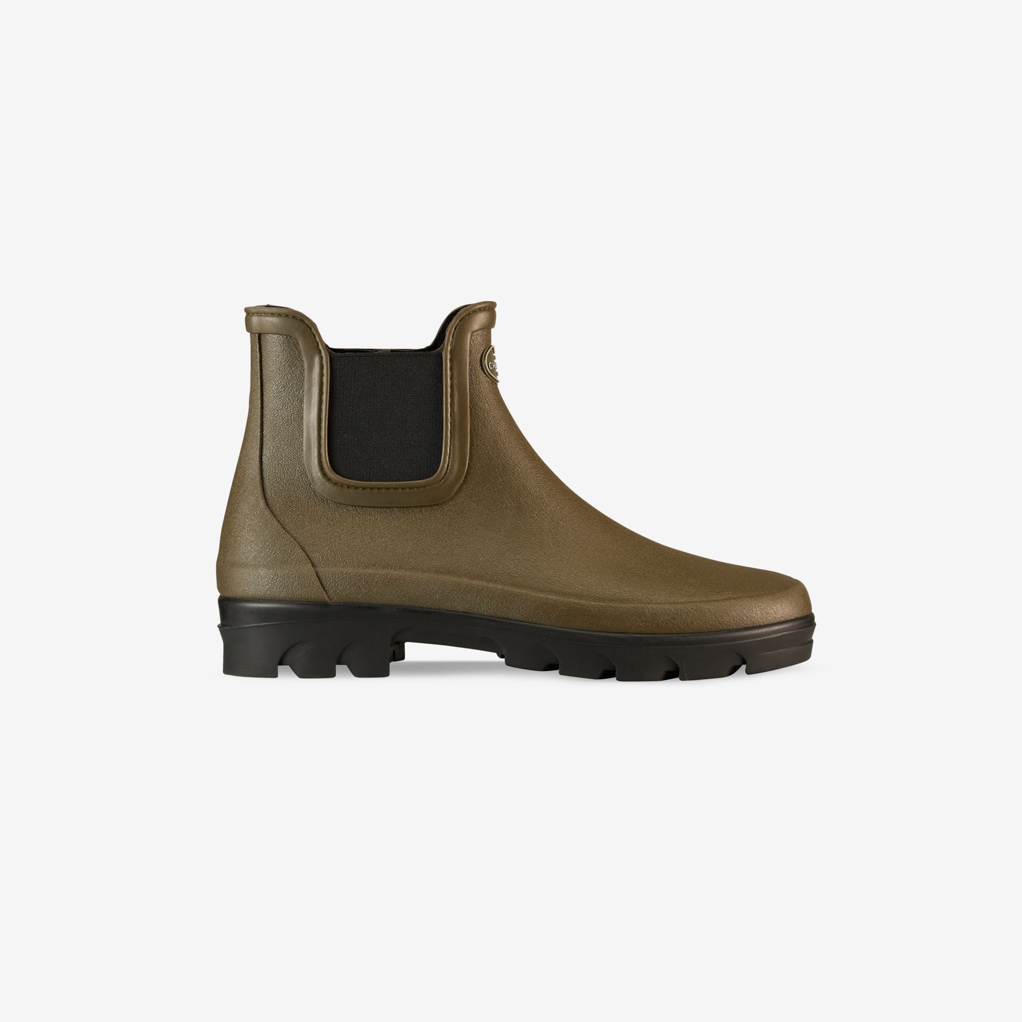 AUBERGE / COCO / ブラウン×ベージュ　SIZE44 Women's Nomade Jersey Lined Chelsea Boot Woodland Brown | Le Chameau
