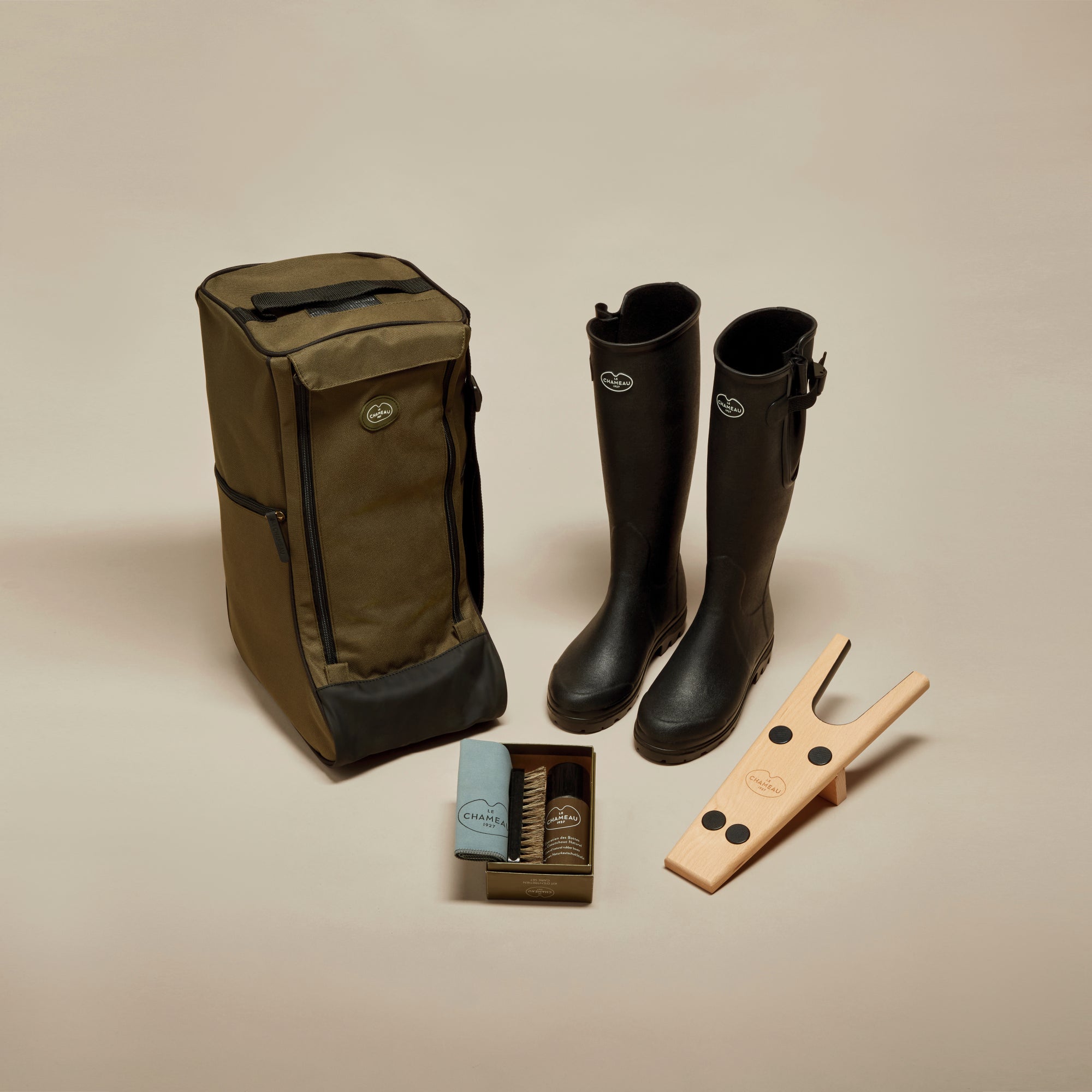 Women's Vierzon Wellington Boot Bundle - Black