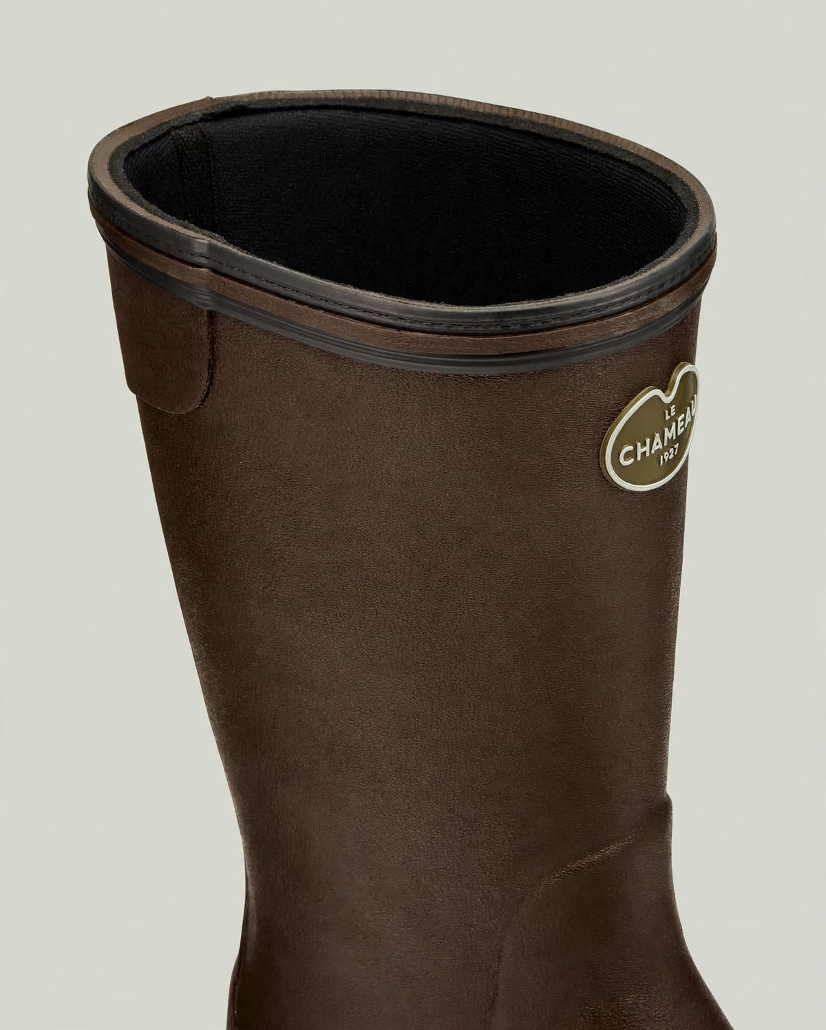Giverny Bottillon Damen-Gummistiefel mit Neoprenfutter - Marron Foncé