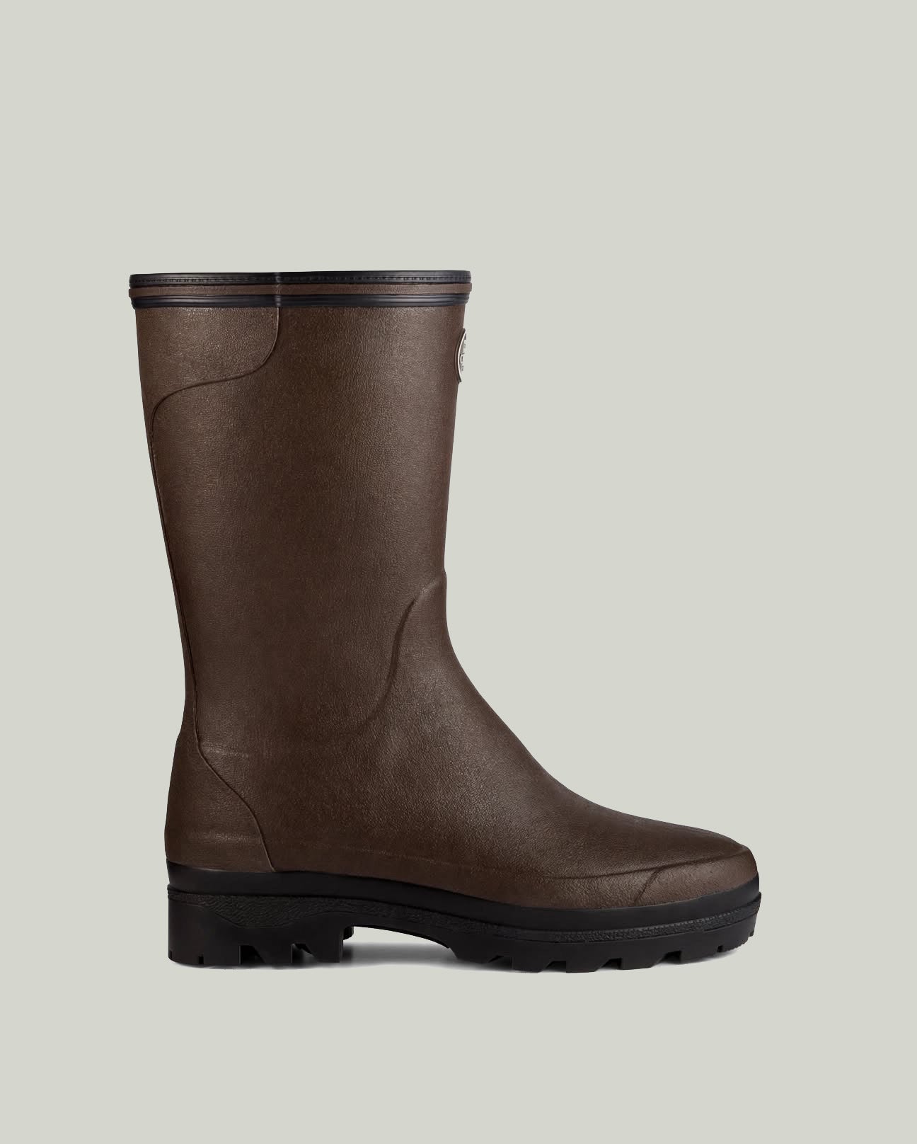 Giverny Bottillon Damen-Gummistiefel mit Neoprenfutter - Marron Foncé
