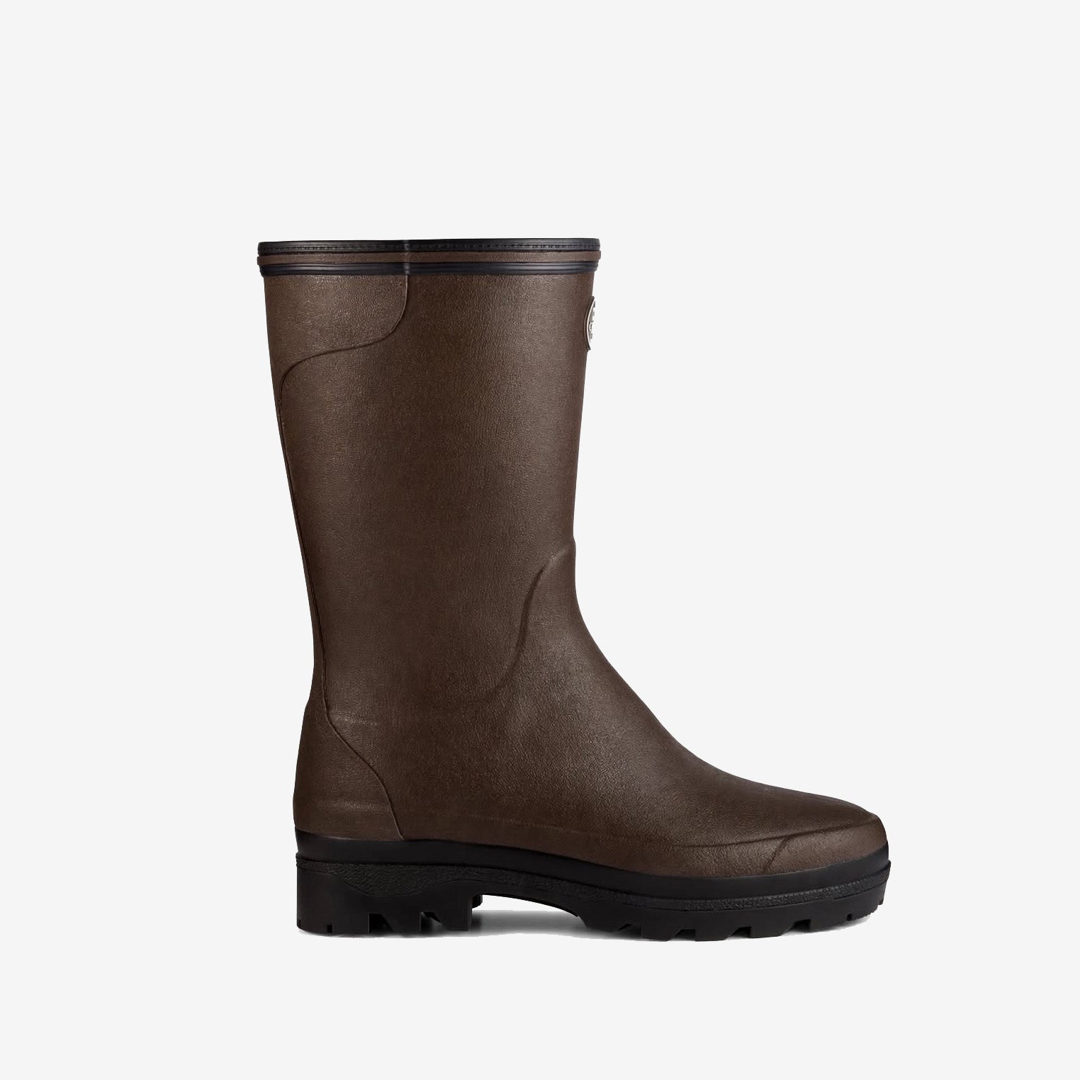 Giverny Bottillon Damen-Gummistiefel mit Neoprenfutter - Marron Foncé