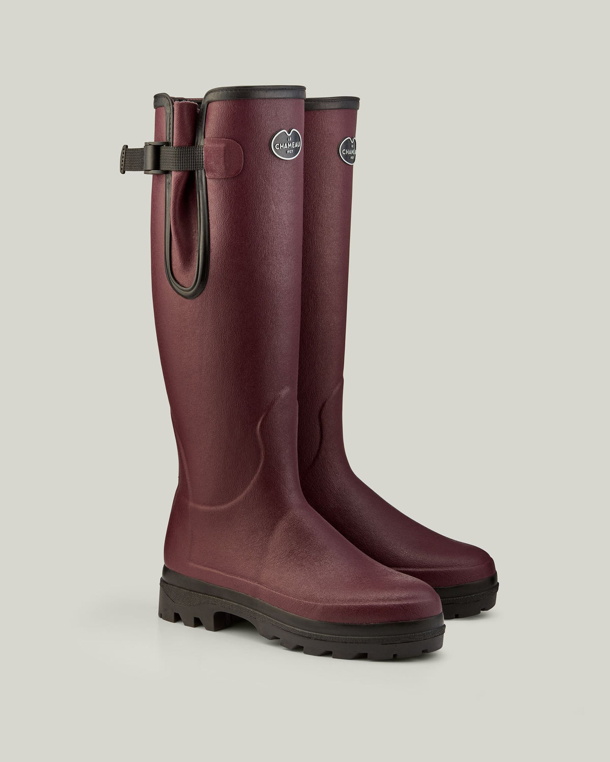 Women's Vierzonord Neoprene Lined Wellington Boot - Oxblood