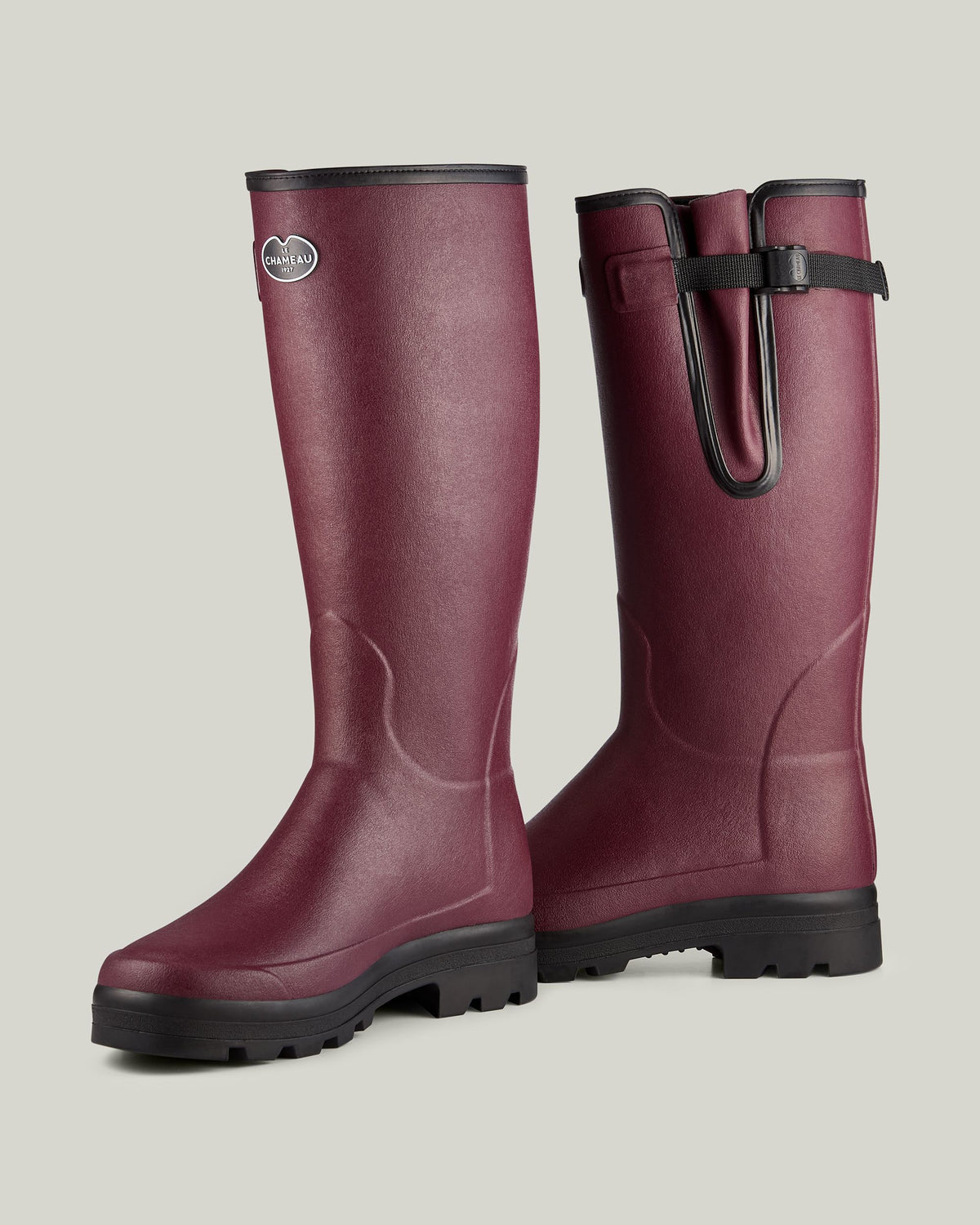 Vierzonord Herren-Gummistiefel mit Neoprenfutter - Vert Vierzon