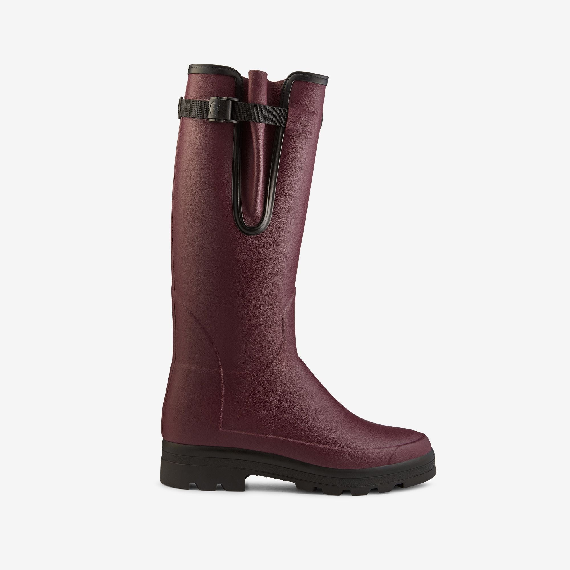 LE CHAMEAU FILSON 防水長靴 ダークブラウン Men's Vierzonord Neoprene Lined Wellington Boot Dark Brown | Le