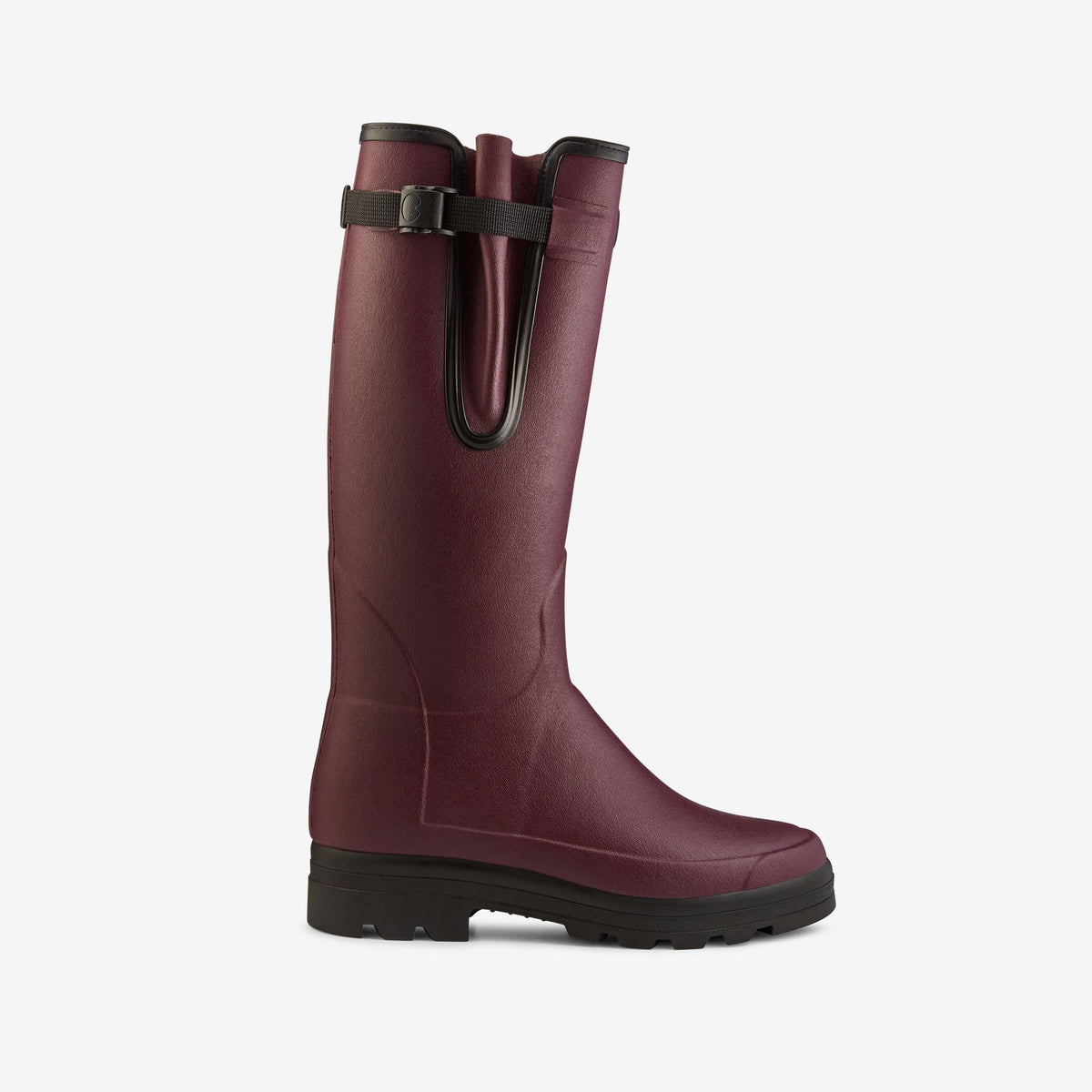 Men's Vierzonord Neoprene Lined Wellington Boot - Oxblood