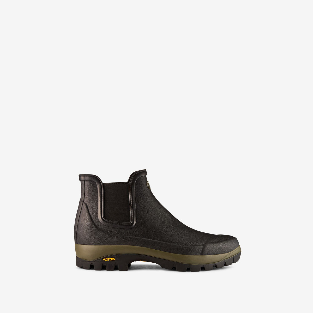 Men's Chelsea Vallon Jersey Lined Boot - Black