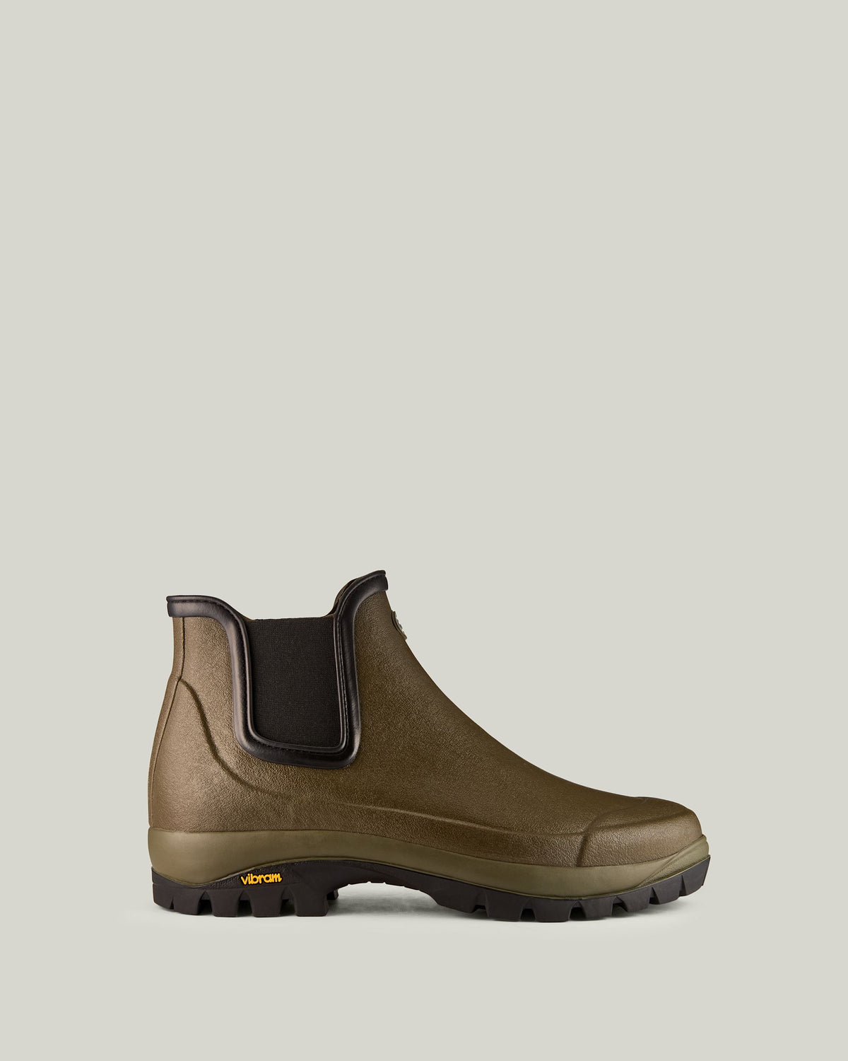 Men's Chelsea Vallon Jersey Lined Boot - Chameau Green