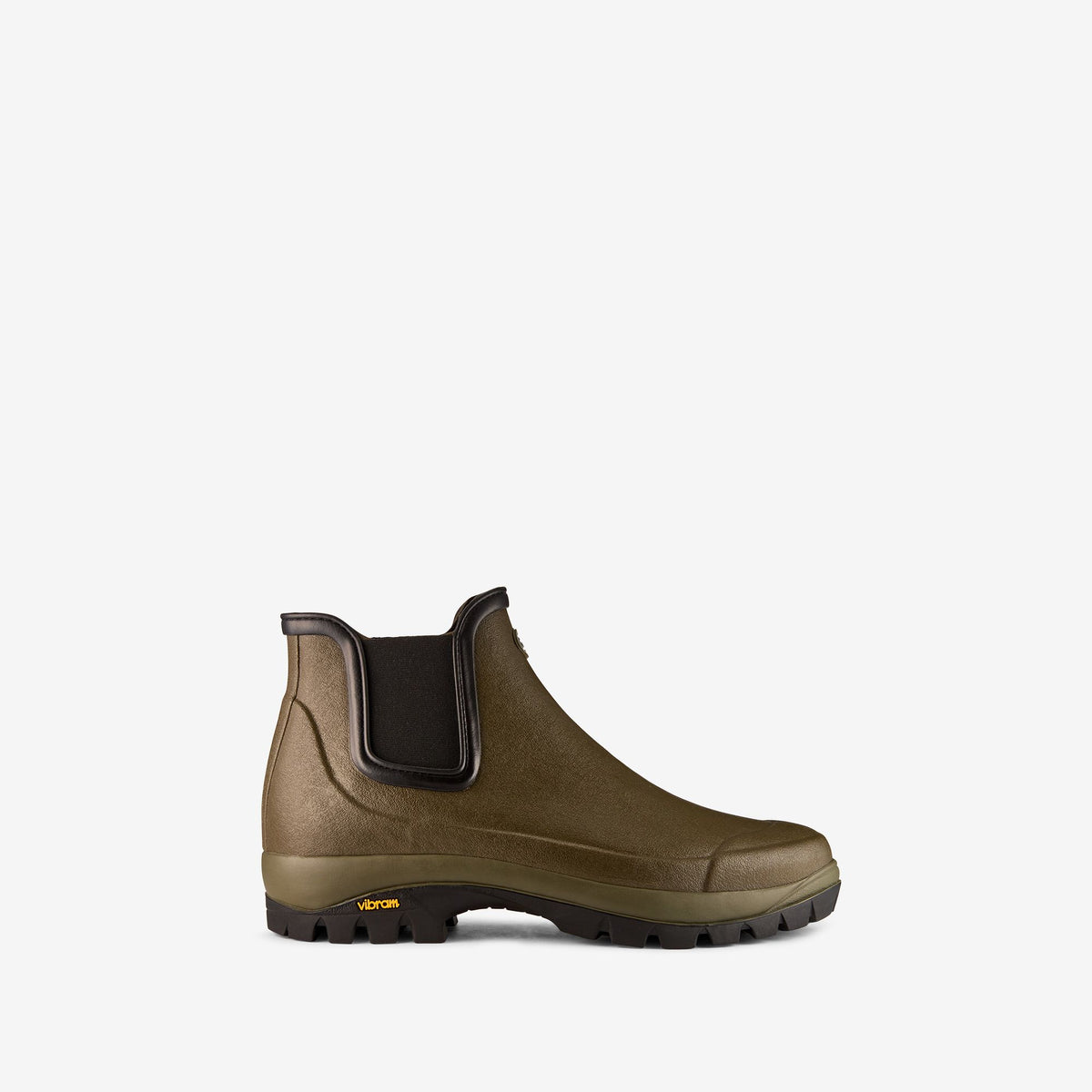 Men's Chelsea Vallon Jersey Lined Boot - Chameau Green