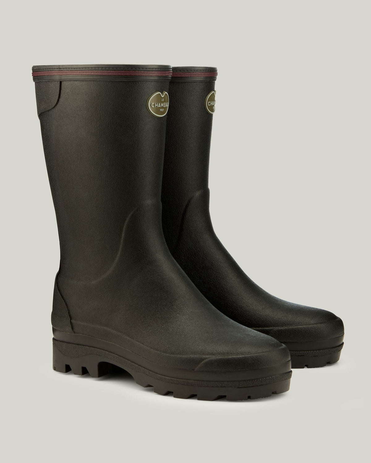 Giverny Bottillon Damen-Gummistiefel mit Neoprenfutter - Noir