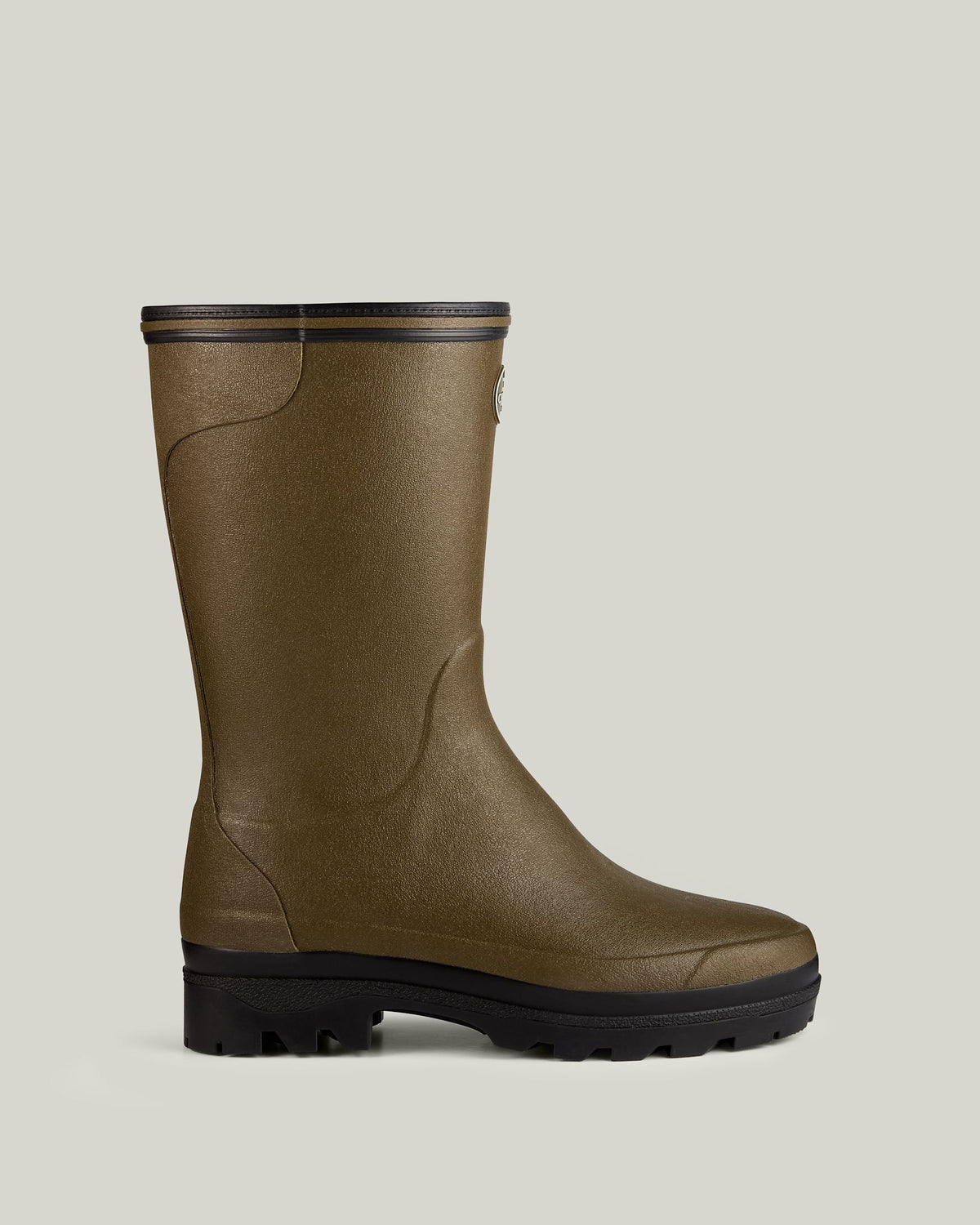Giverny Bottillon Damen-Gummistiefel mit Neoprenfutter - Vert Chameau