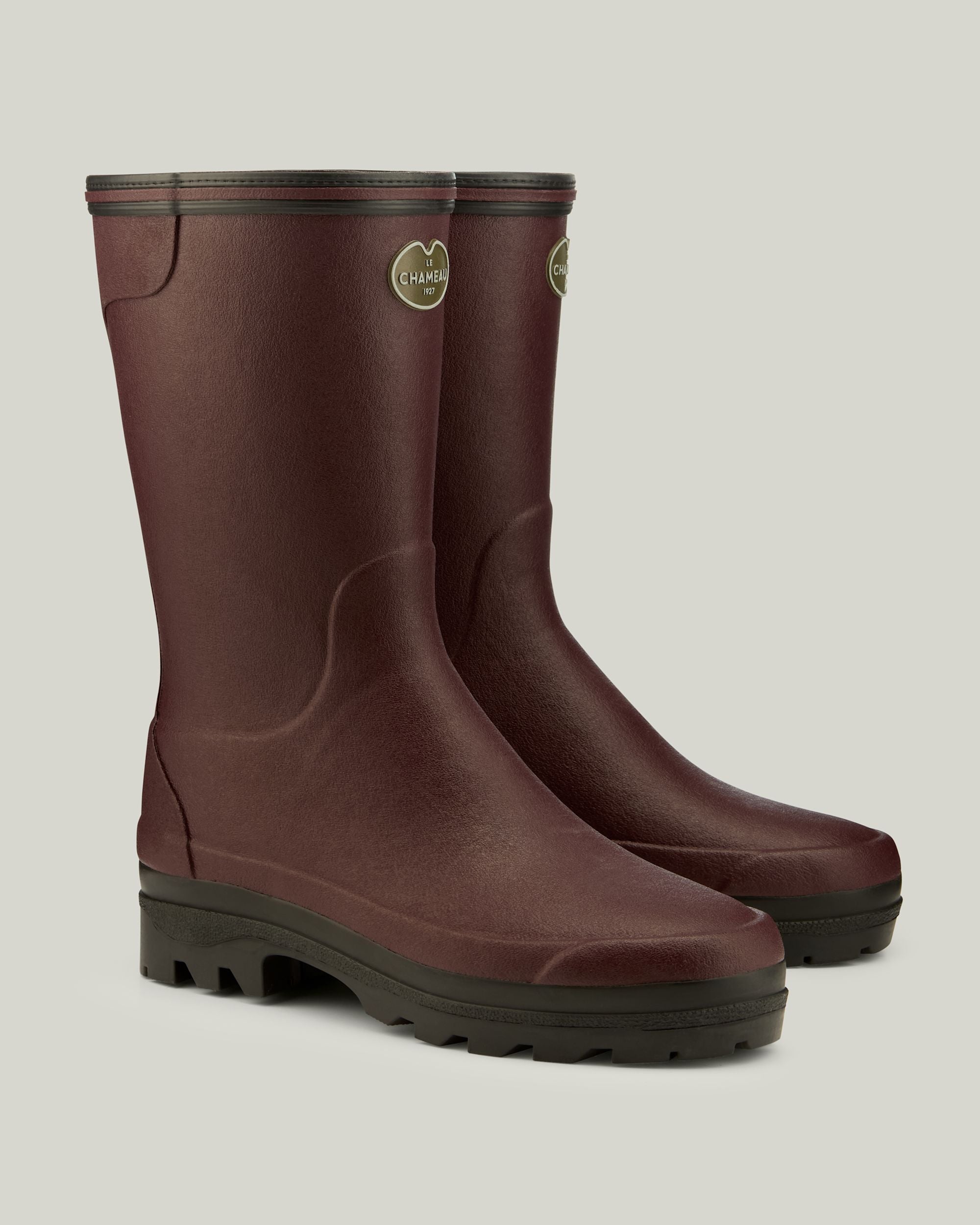 Giverny Bottillon Damen-Gummistiefel mit Neoprenfutter - Cerise