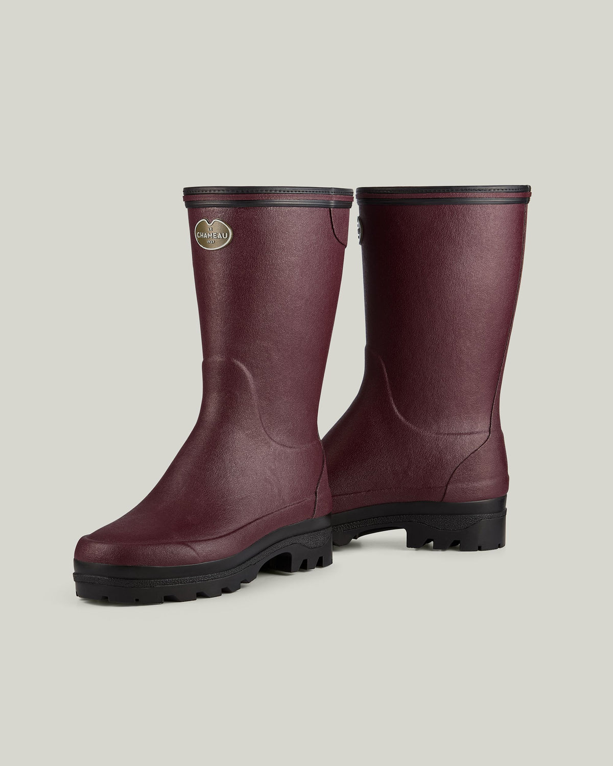 Giverny Bottillon Damen-Gummistiefel mit Neoprenfutter - Cerise