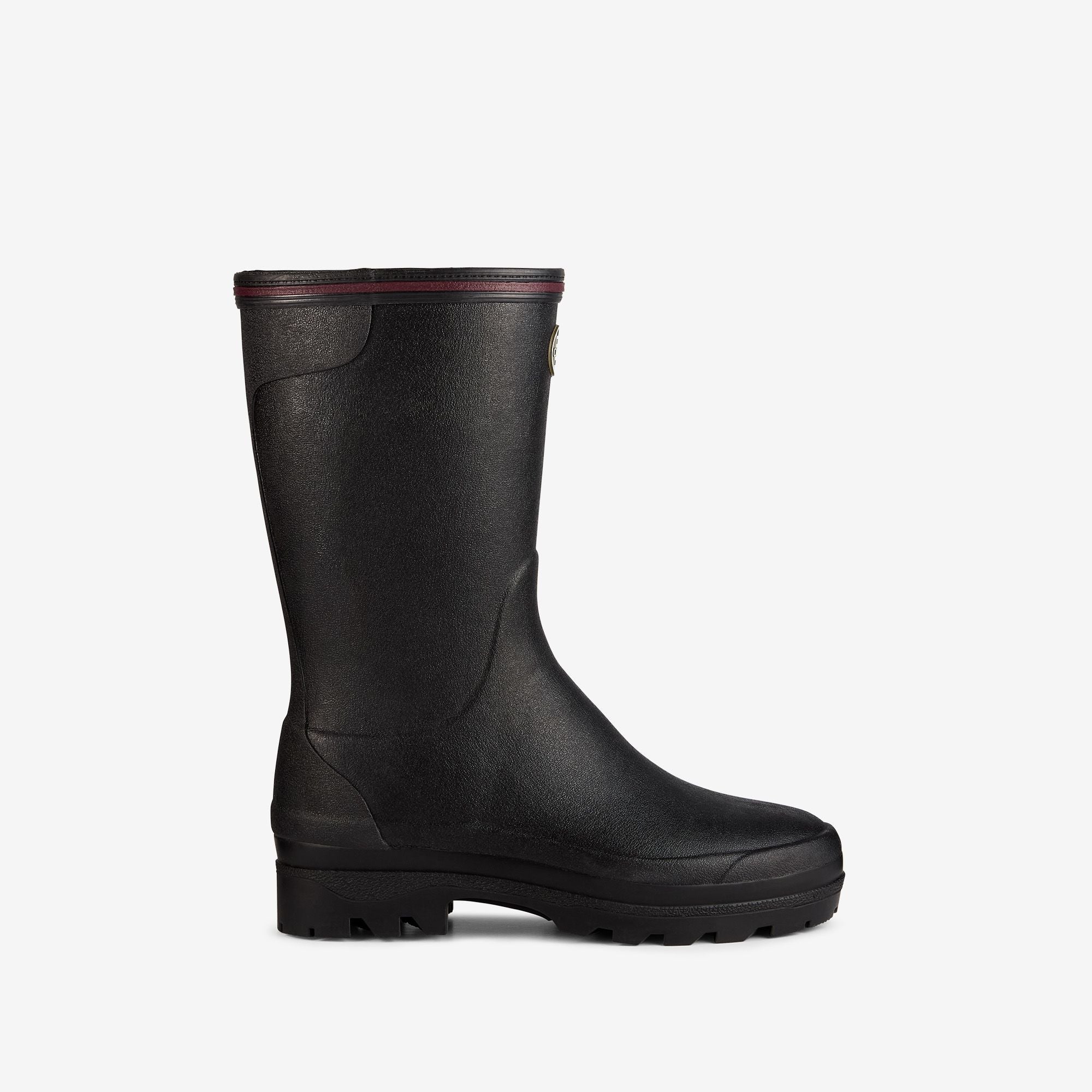 ラバーブーツLe Chameau 42 Women's Giverny Neoprene Lined Bottillon Green | Le Chameau