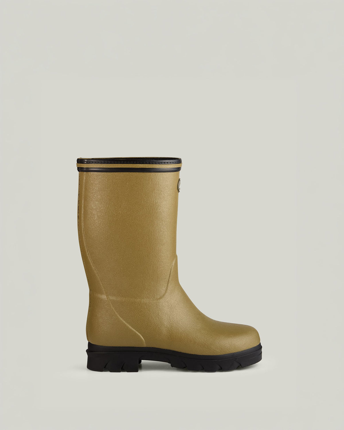 Children's Petite Aventure Neoprene Lined Wellington Boot - Iconic Green