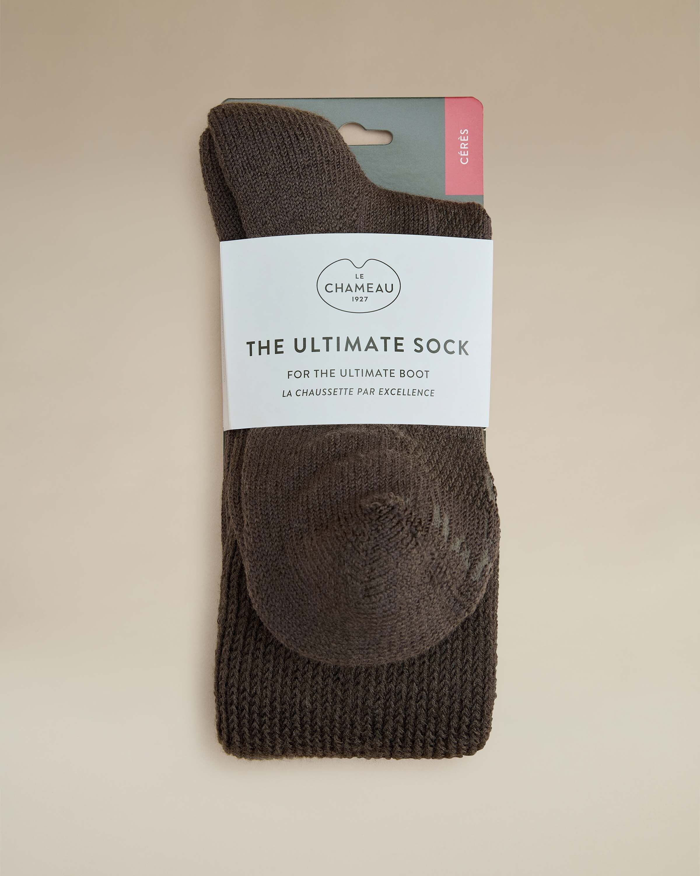 Chaussettes Cérès - Vert Chameau