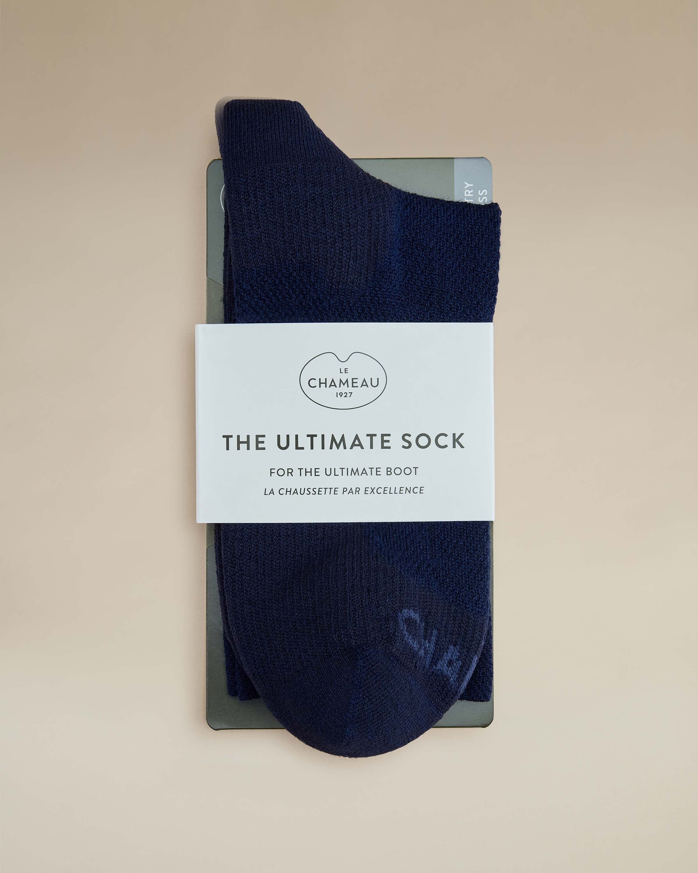 Country Cross Socks - Navy