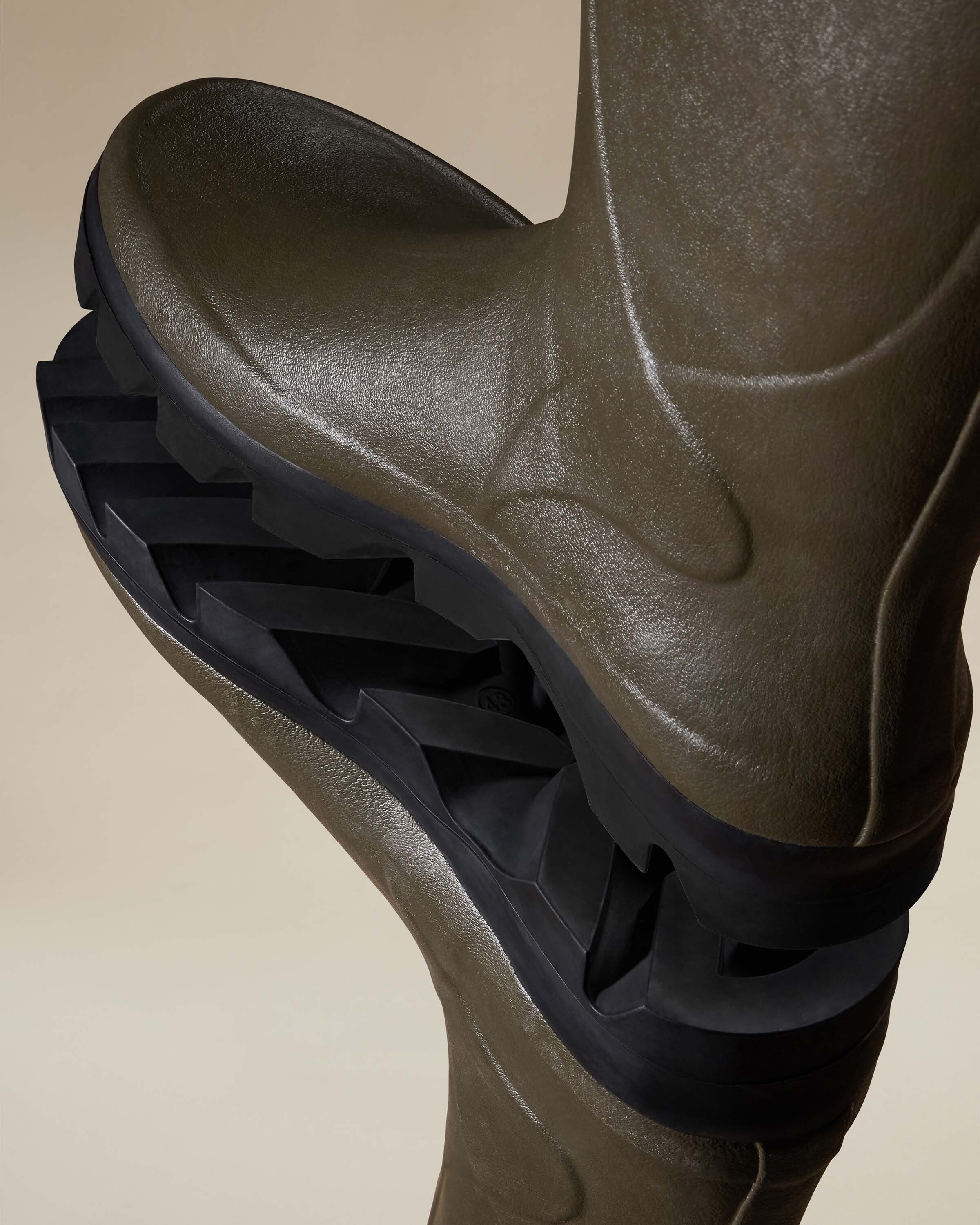 Men's Cérès Jersey Lined Wellington Boot Green | Le Chameau