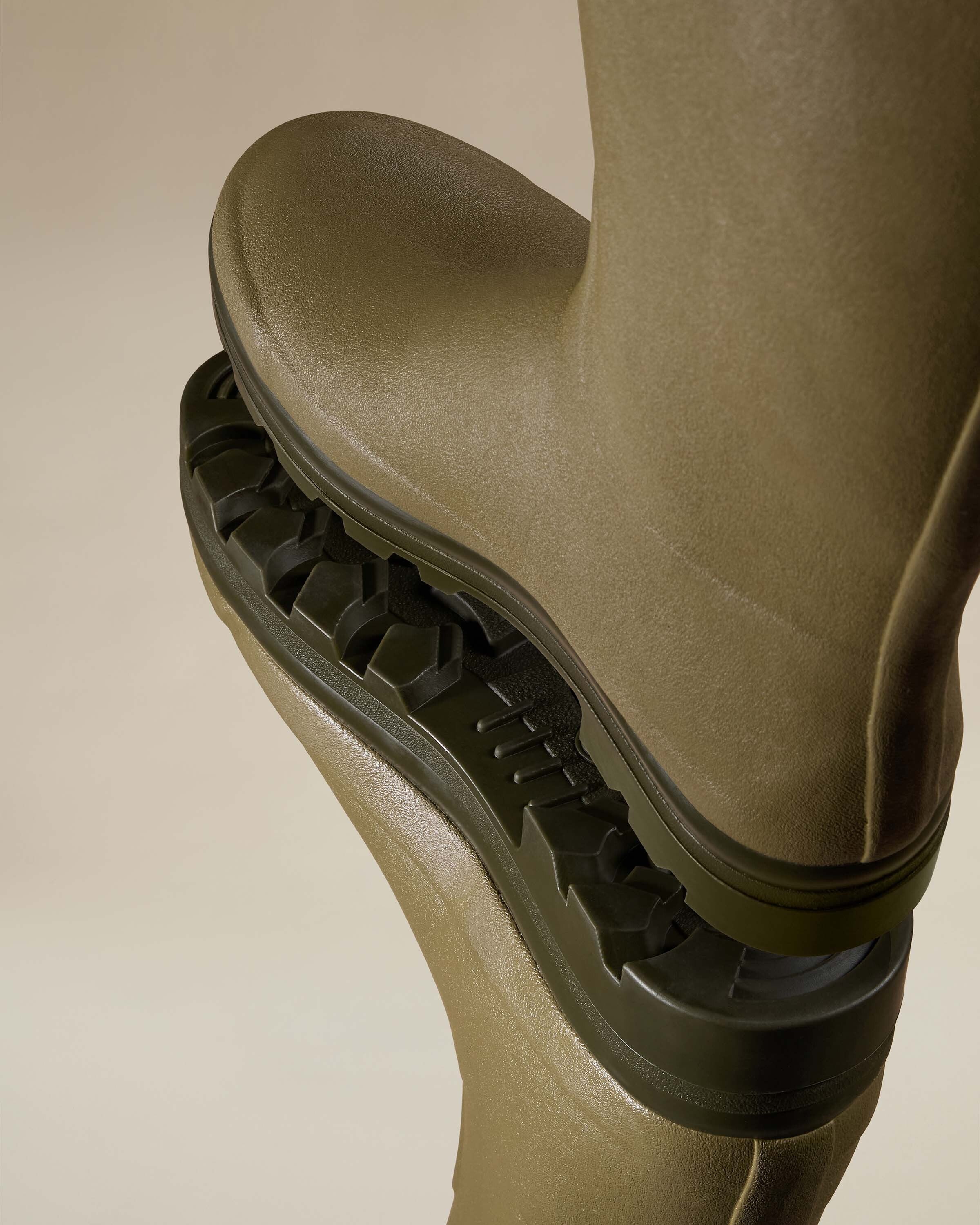 Men's Chasseur Neoprene Lined Wellington Boot - Iconic Green