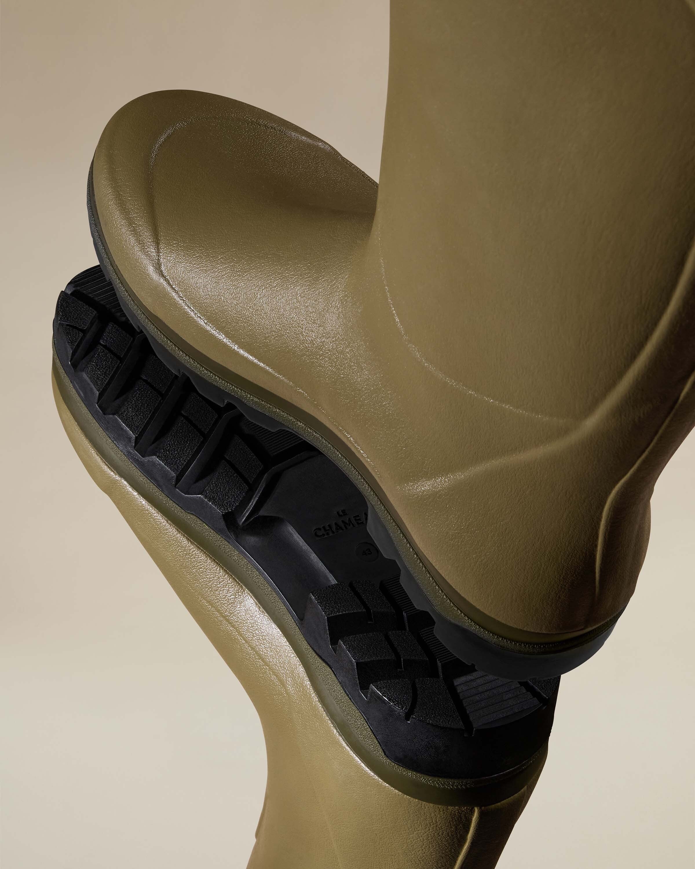 Men's Country Cross Neoprene Lined Wellington Boot - Iconic Green