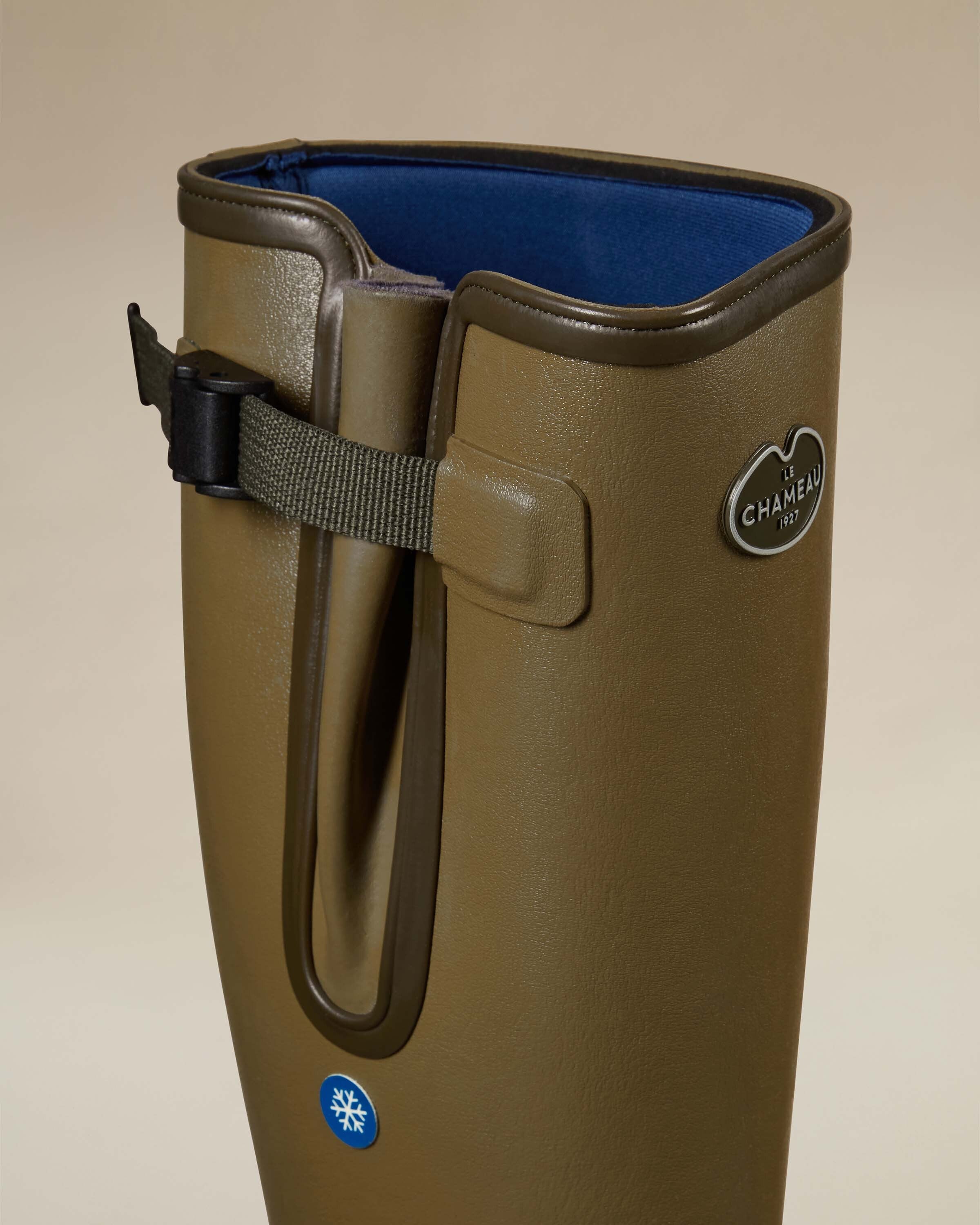 Men's Vierzonord Plus Neoprene Wellington Boot Green | Le Chameau