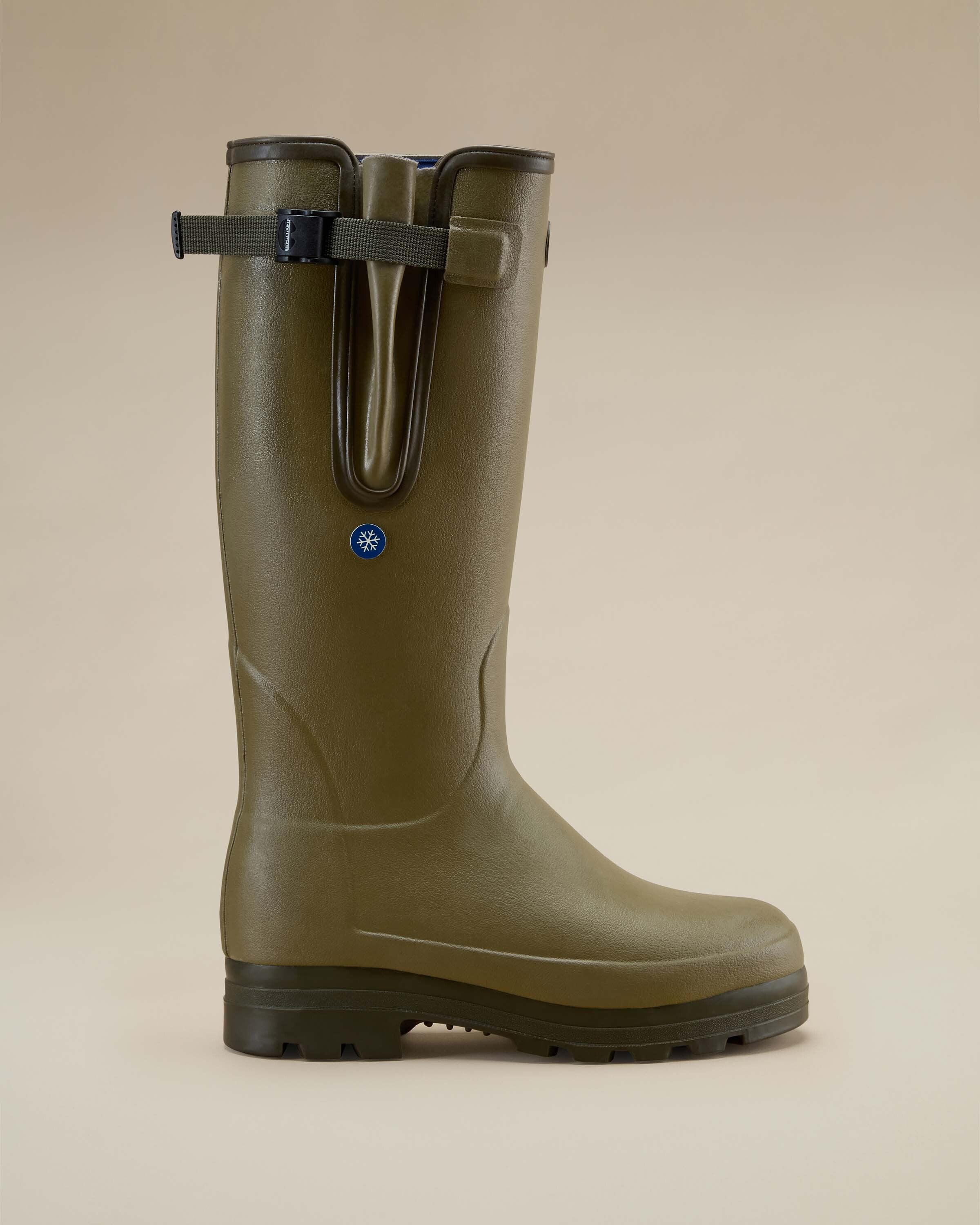 Bottes Vierzonord plus pour hommes doublées néoprène - Vert Vierzon