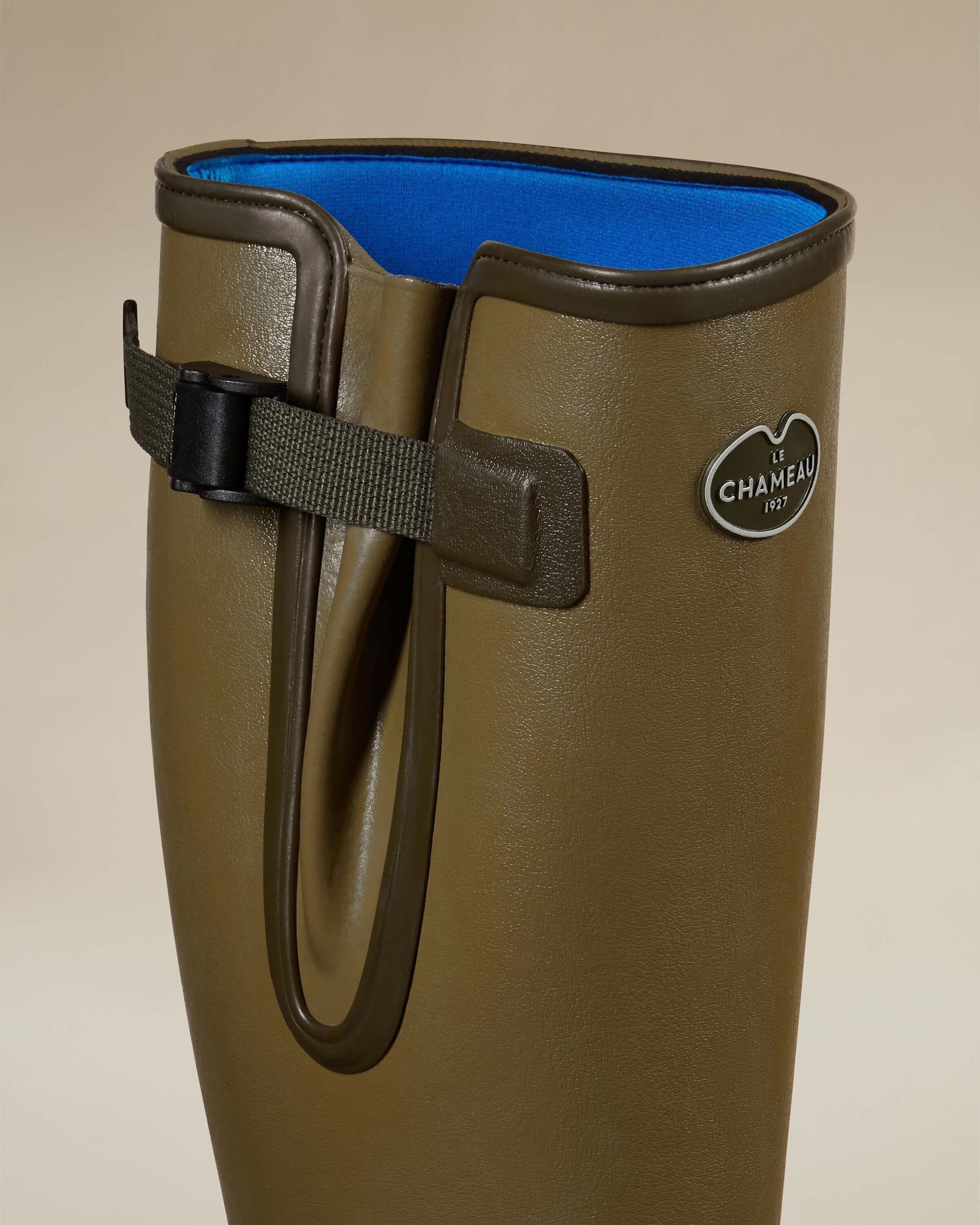 Men's Vierzonord XL Neoprene Lined Wellington Boot Green | Le Chameau