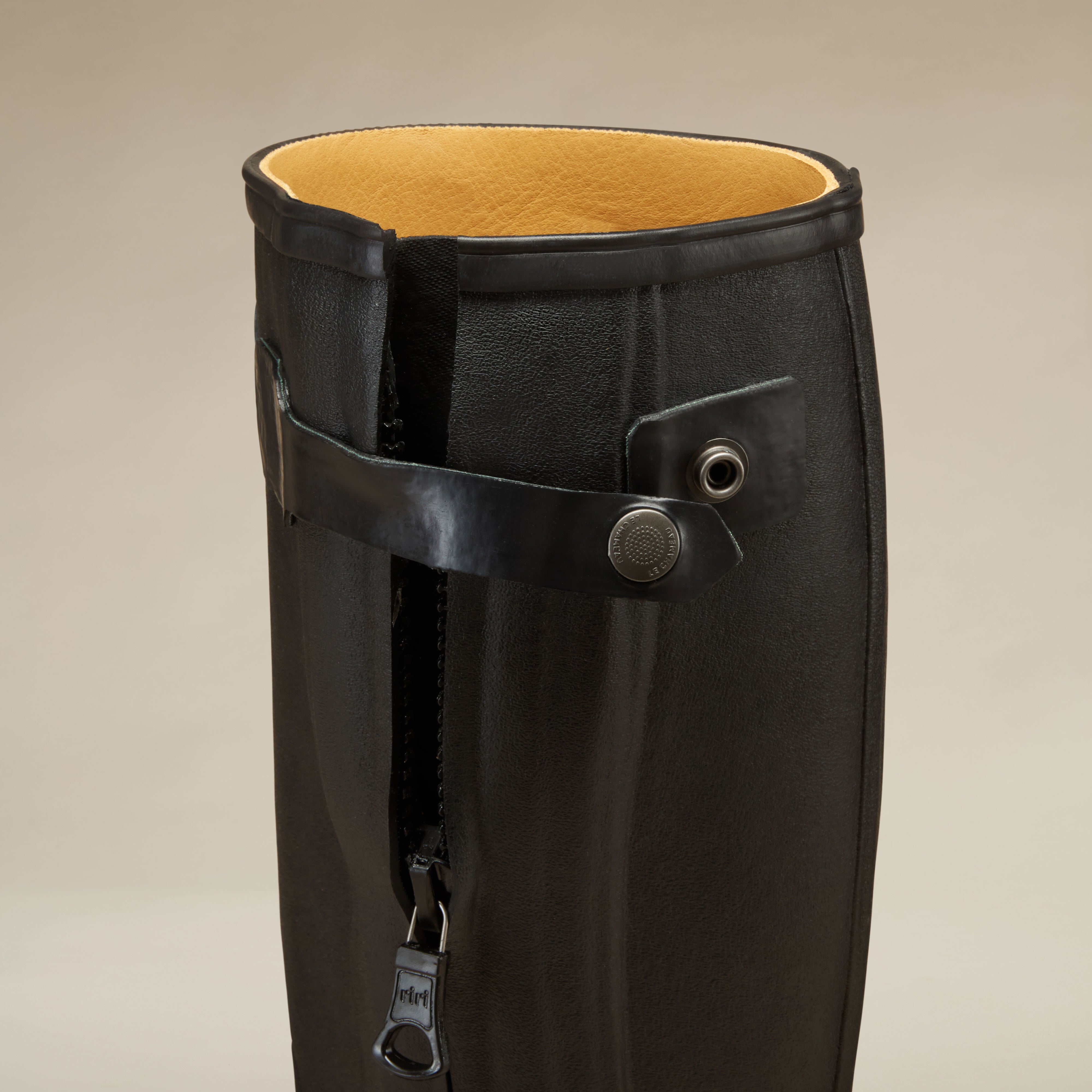 Women's Chasseur Leather Lined Wellington Boot Bundle - Black