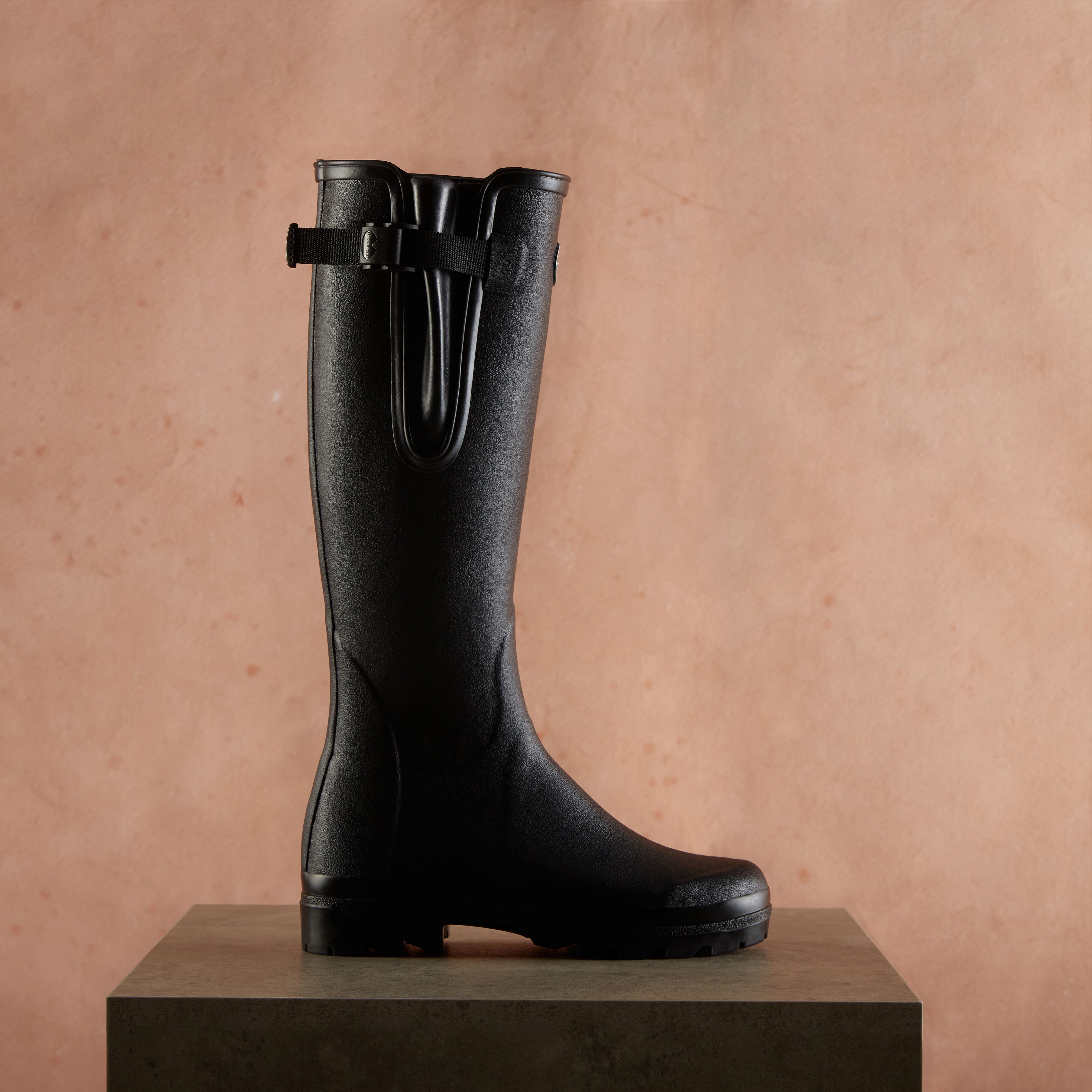 Bottes Vierzon pour femmes doublées jersey - Noires