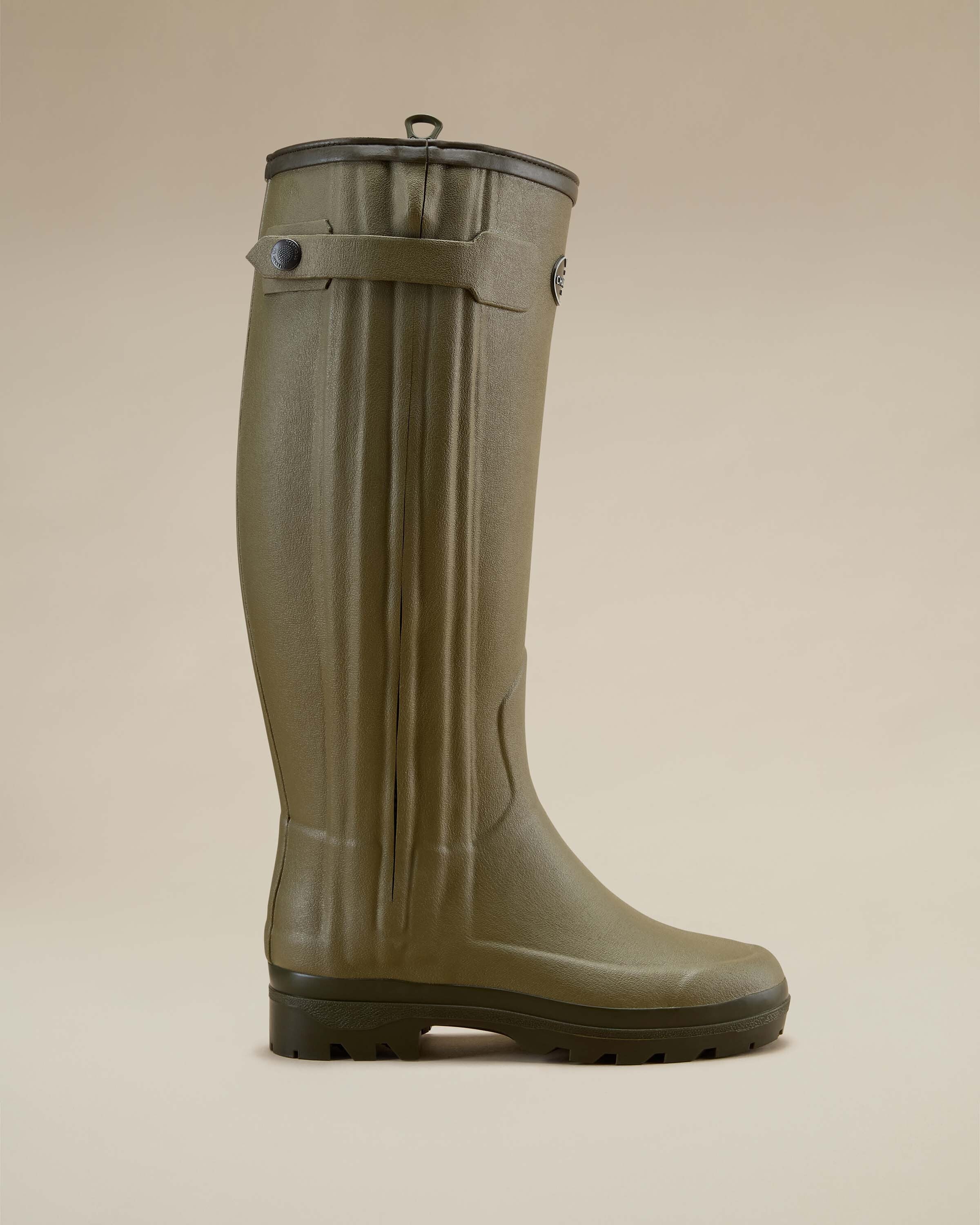 Bottes Chasseur pour femmes doublées néoprène - Vert Vierzon