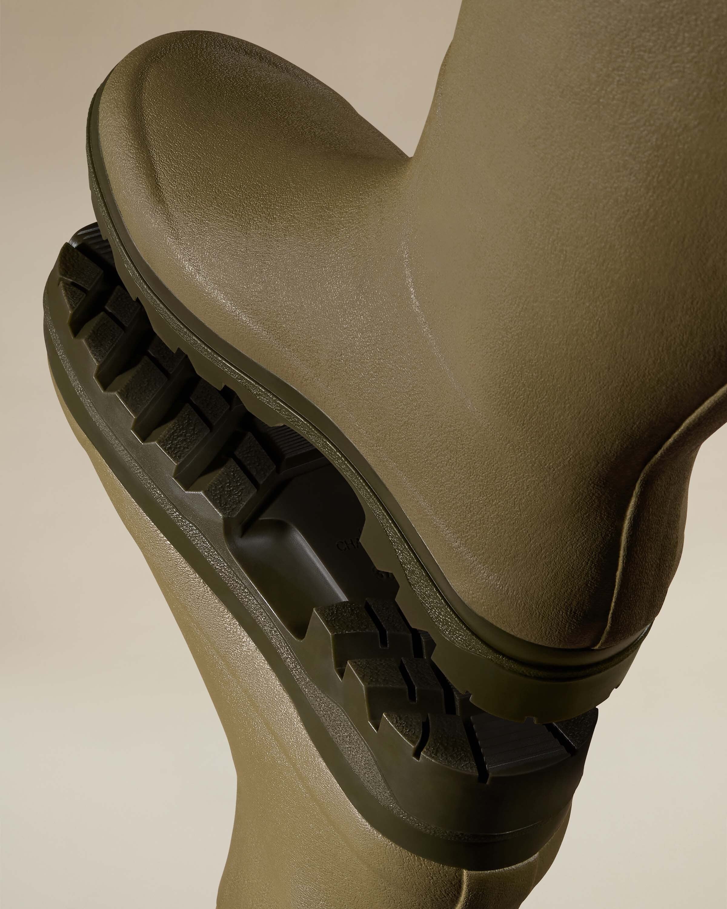 Bottes Chasseur pour femmes doublées néoprène - Vert Vierzon