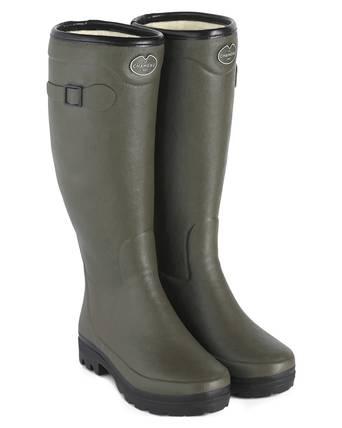 Womens leather hotsell wellies