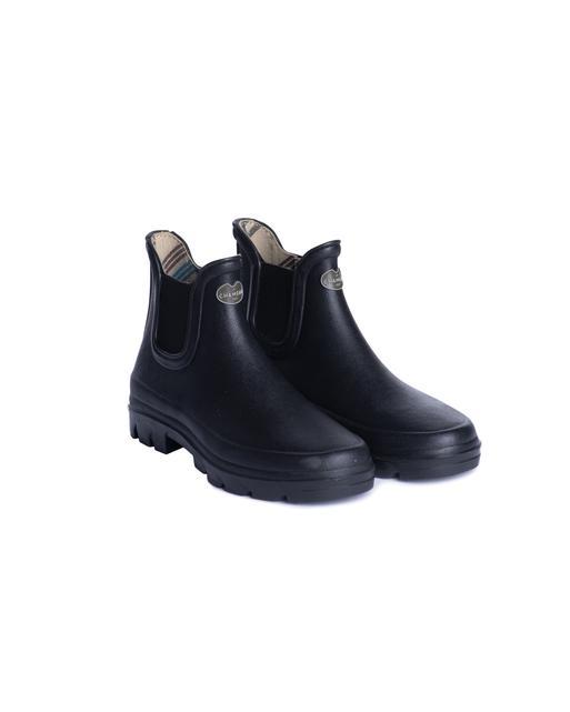 Womens rubber hotsell chelsea boots