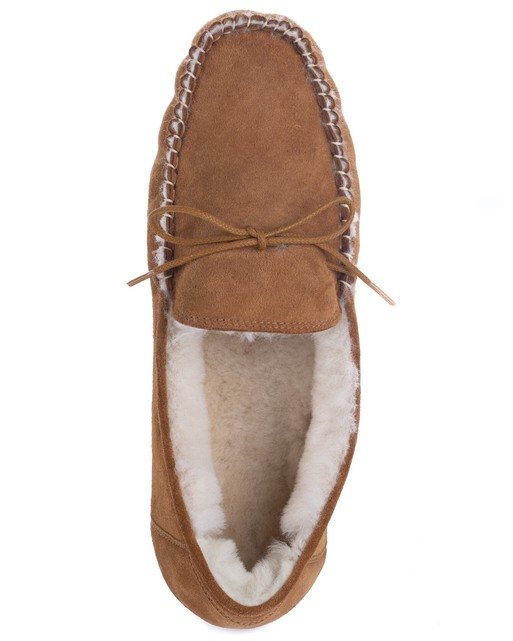 Mens moccasin slippers near me discount