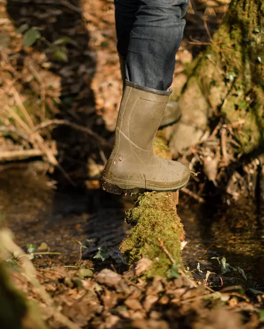 Bottes homme le chameau country cross jersey - vert olive