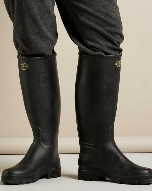 Le chameau cheap leather wellies