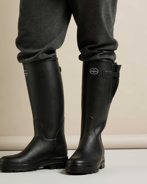 Le chameau discount leather lined wellies