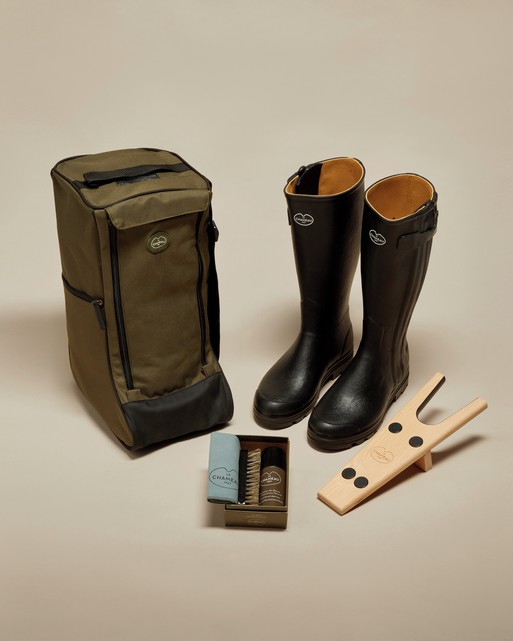 Le chameau discount leather lined wellies