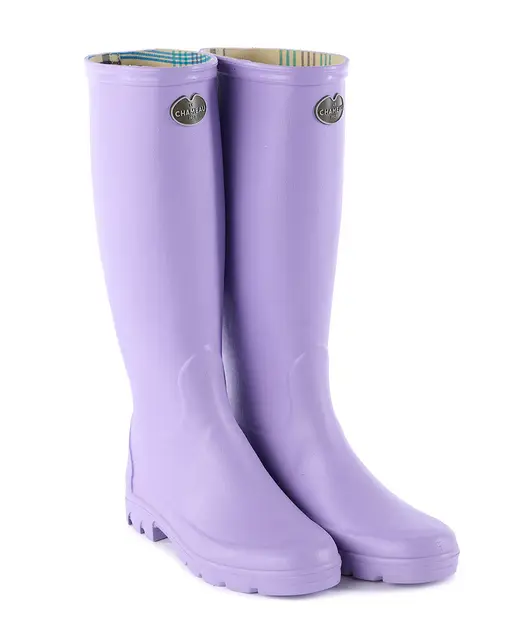 Purple wellington boots online