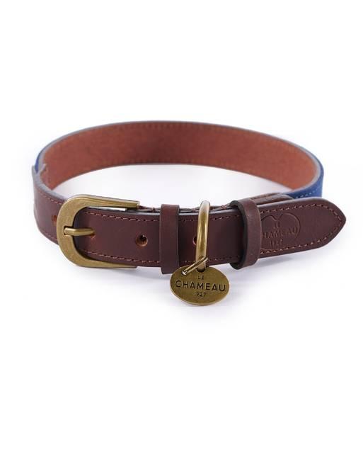 Waxed canvas dog collar cheap