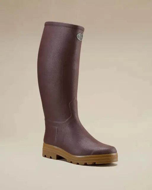Botte chasse cuir le chameau best sale